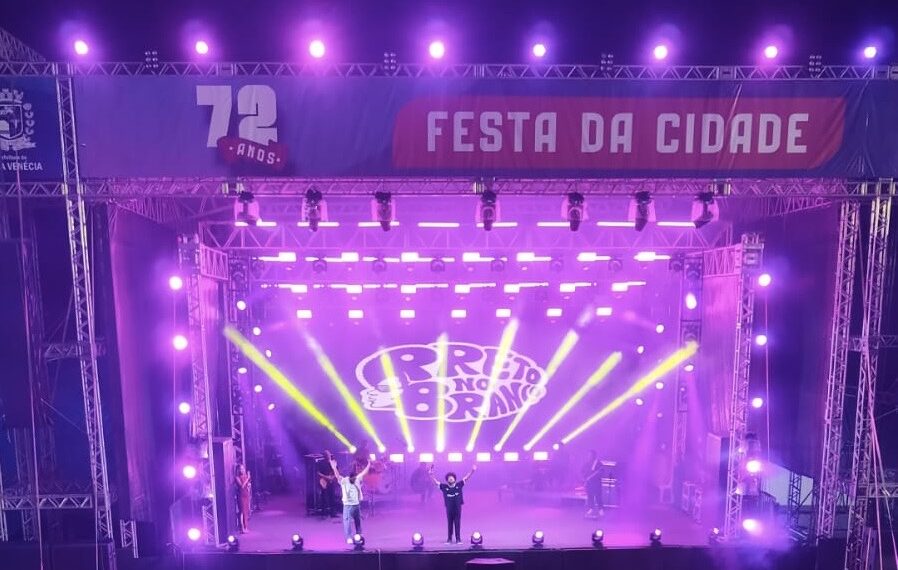 Primeiro dia de festa reúne grande público e programação segue com grandes atrações em Nova Venécia