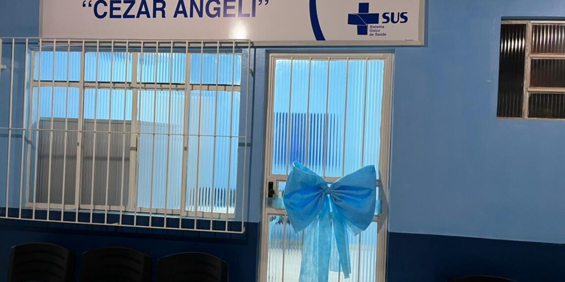 Prefeitura de São Gabriel da Palha reinaugura Unidade de Saúde Cézar Angeli na zona rural