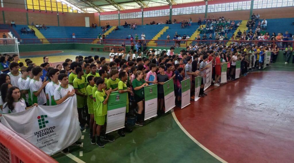 Jogos Escolares de Nova Venécia começam nesta segunda (27) com 720 alunos-atletas