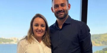 Prefeito de Pinheiros, Edilson Monteiro, se reúne com Emanuela Pedroso para fortalecer articulação política no Norte do ES