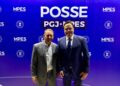 Lubiana Barrigueira prestigia posse de Francisco Berdeal no MPES