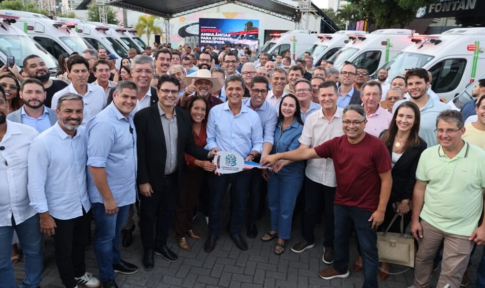 Governador Ricardo Ferraço investe R$ 23,6 milhões em ambulâncias para renovação da frota sanitária de 65 municípios capixabas