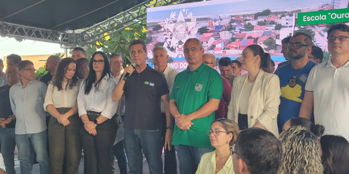Ricardo Ferraço e Marcus Batista cumprem agenda em São Mateus com anúncios em infraestrutura, educação e drenagem urbana