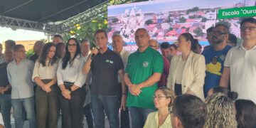 Ricardo Ferraço e Marcus Batista cumprem agenda em São Mateus com anúncios em infraestrutura, educação e drenagem urbana