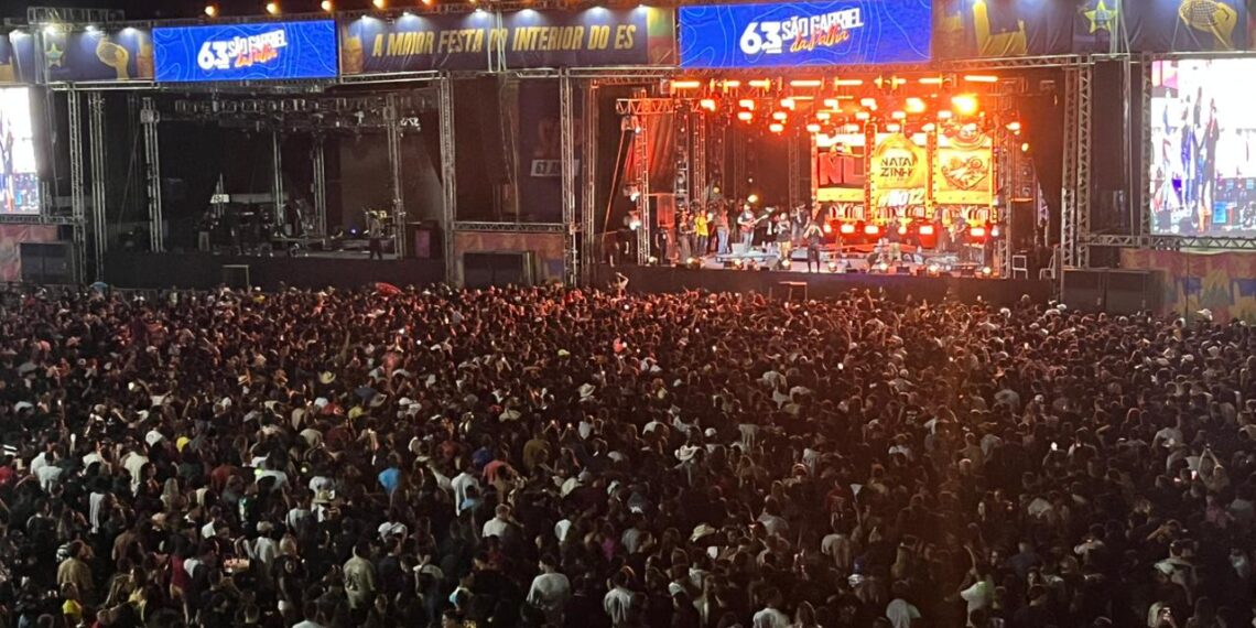 Mais de 110 mil pessoas celebram os 63 anos de São Gabriel da Palha com shows de Léo Santana, Natanzinho e Bruno e Barretto