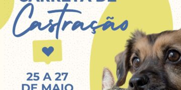 Carreta de castração atende Nova Venécia com procedimentos gratuitos e campanha de vacinação