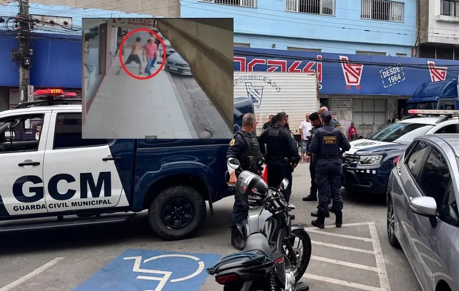 Idoso é agredido com soco enquanto caminhava no Centro de Linhares; suspeito é detido pela GCM