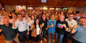 Convenção do União Brasil no ES indica Joelma Costalonga como vice-governadora em chapa com Ricardo Ferraço