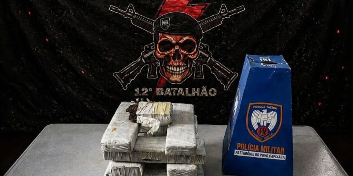 Mulher de 22 anos é presa com quase 8 kg de maconha ao desembarcar de ônibus em Linhares