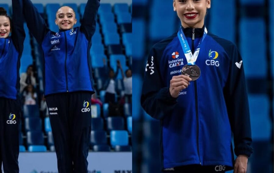 Capixabas Melissa Varejão e Amanda Manente conquistam cinco medalhas no Pan-Americano de Ginástica Rítmica