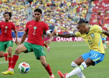 Seleção brasileira sofre e empata com Marrocos por 1 a 1 na estreia da Copa do Mundo