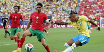 Seleção brasileira sofre e empata com Marrocos por 1 a 1 na estreia da Copa do Mundo