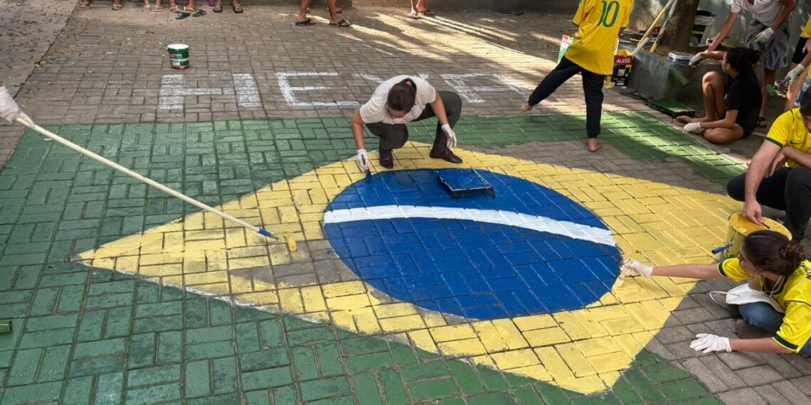 Crianças do SCFV de São Gabriel da Palha celebram aniversários com tema da Copa do Mundo 2026