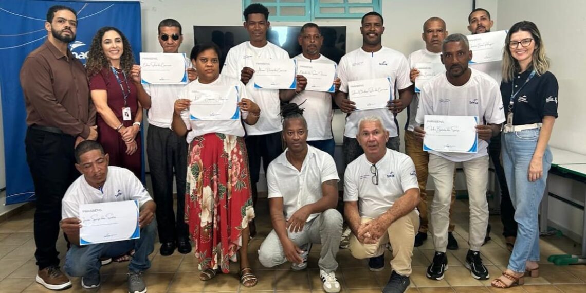 Curso de Auxiliar de Serviços Gerais capacita pessoas em situação de vulnerabilidade em São Mateus