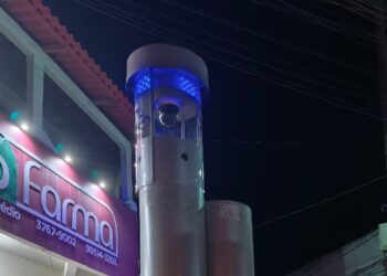 São Mateus inicia instalação de totens inteligentes de segurança com reconhecimento facial