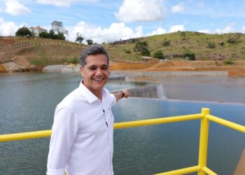 Governador Ricardo Ferraço inaugura Barragem do Rio Piraquê-Açu em Aracruz com investimento de R$ 40 milhões