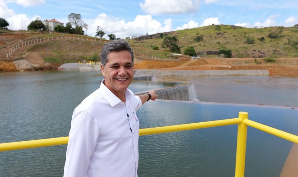 Governador Ricardo Ferraço inaugura Barragem do Rio Piraquê-Açu em Aracruz com investimento de R$ 40 milhões