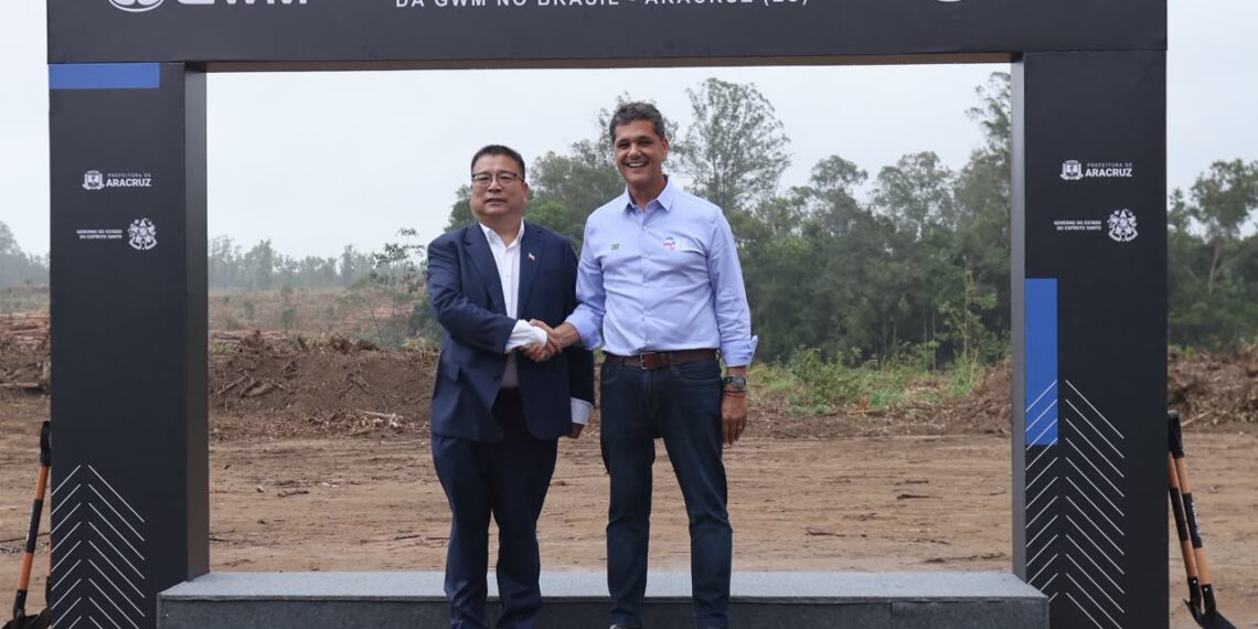 Governador Ricardo Ferraço participa do lançamento da fábrica da GWM em Aracruz, primeiro investimento da montadora fora da Ásia