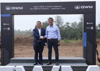 Governador Ricardo Ferraço participa do lançamento da fábrica da GWM em Aracruz, primeiro investimento da montadora fora da Ásia