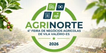AGRINORTE 2026 acontece entre 16 e 18 de julho em Vila Valério; credenciamento online já aberto