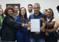 Prefeitura de São Mateus assina ordem de serviço para retomar e concluir obra da Escola Quilombola de Nova Vista